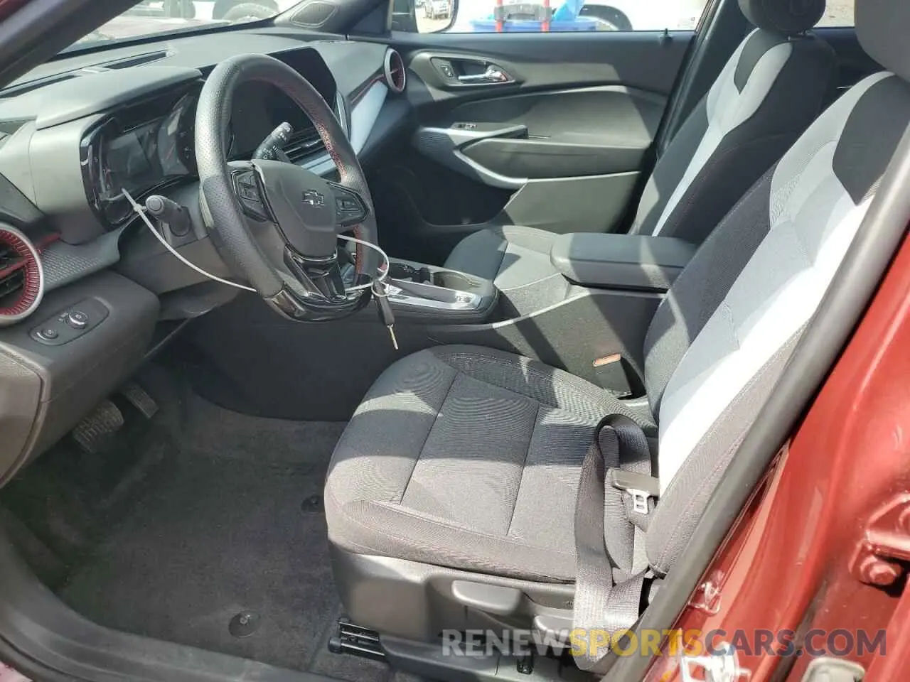 7 fotografías del automóvil dañado KL77LGE29RC174604 CHEVROLET TRAX 1RS 2024