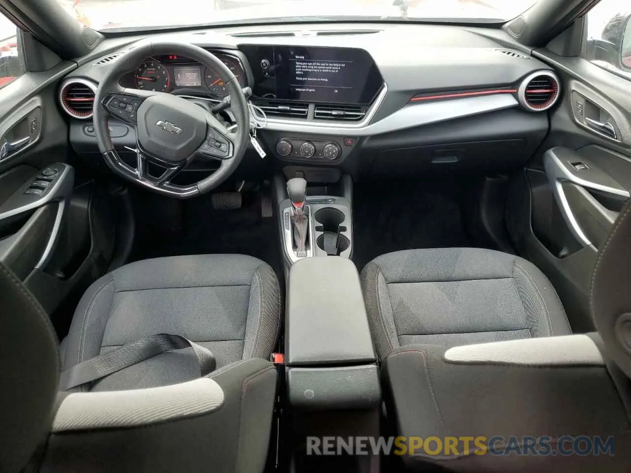 8 fotografías del automóvil dañado KL77LGE29RC174604 CHEVROLET TRAX 1RS 2024