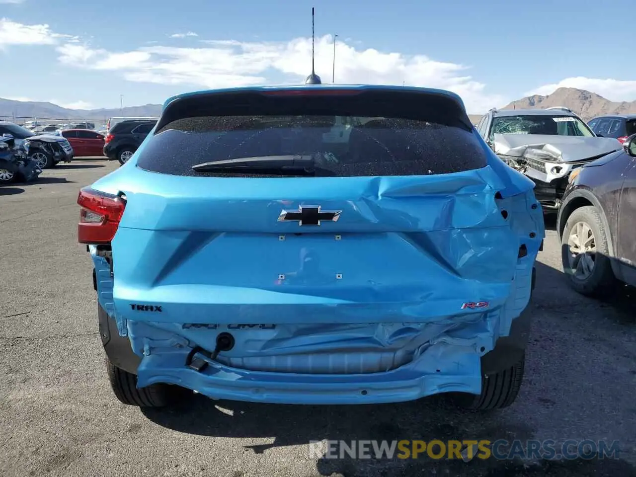 6 fotografías del automóvil dañado KL77LGEP0SC129942 CHEVROLET TRAX 1RS 2025