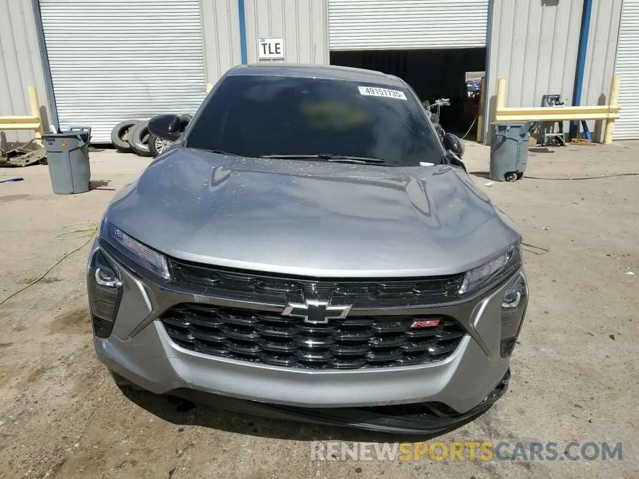 5 fotografías del automóvil dañado KL77LGEP0SC205918 CHEVROLET TRAX 1RS 2025