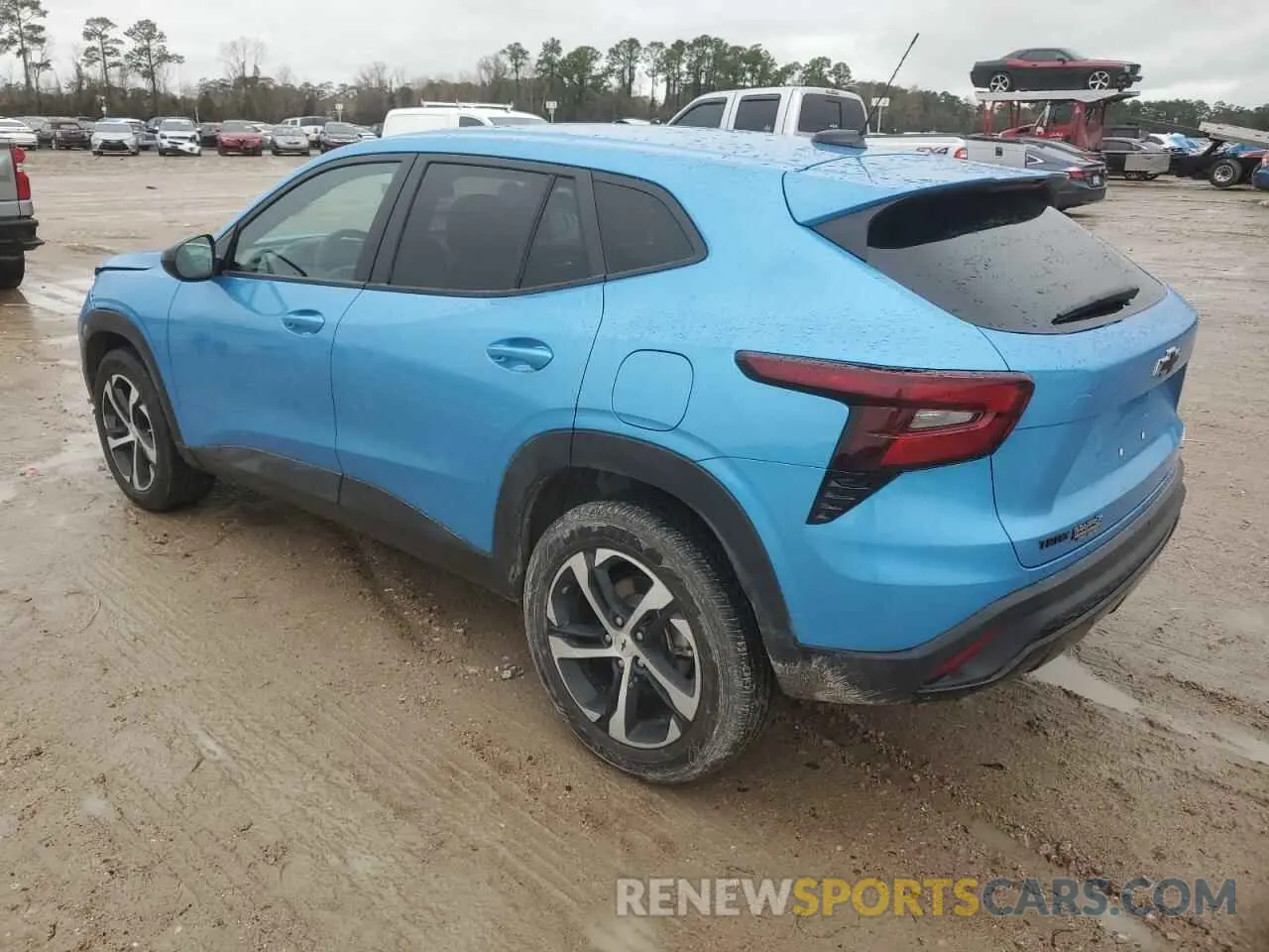 2 fotografías del automóvil dañado KL77LGEP4SC060138 CHEVROLET TRAX 1RS 2025