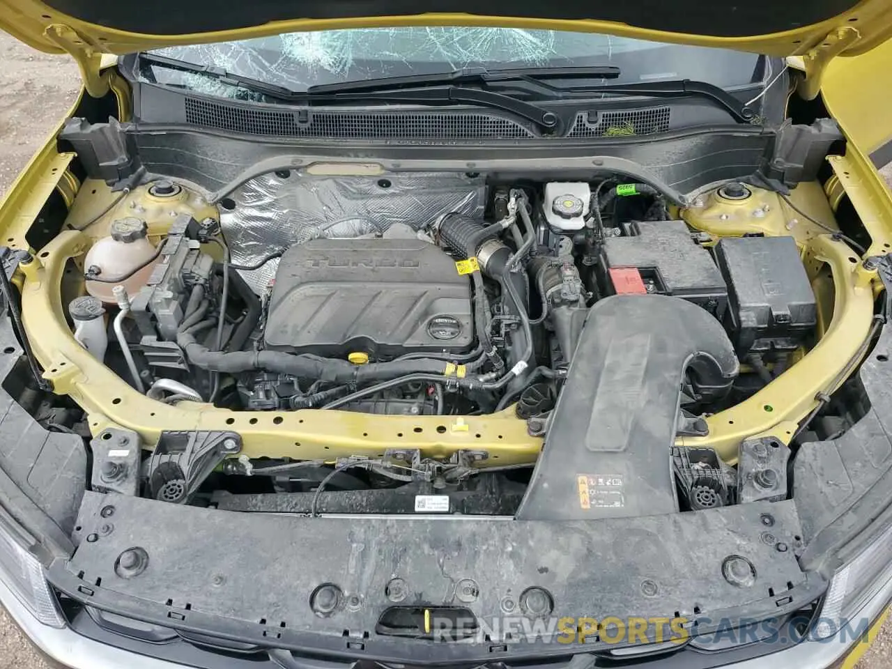 12 fotografías del automóvil dañado KL77LGEP8SC002937 CHEVROLET TRAX 1RS 2025