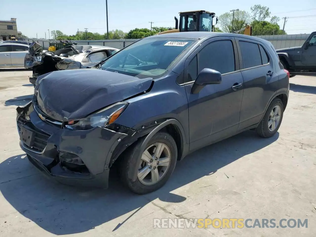 1 fotografías del automóvil dañado 3GNCJKSB1KL203724 CHEVROLET TRAX 2019