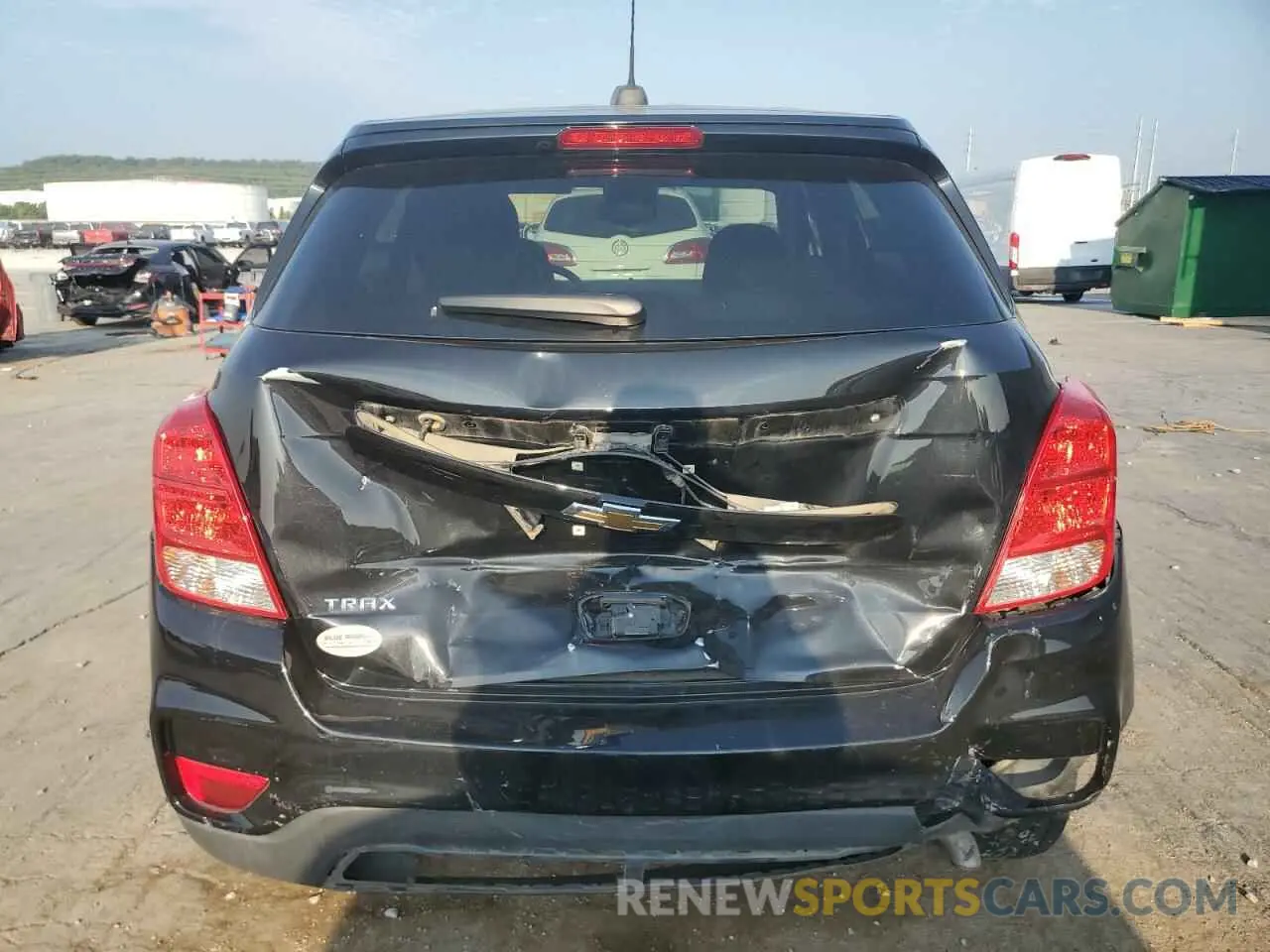 6 fotografías del automóvil dañado 3GNCJKSB1KL281663 CHEVROLET TRAX 2019