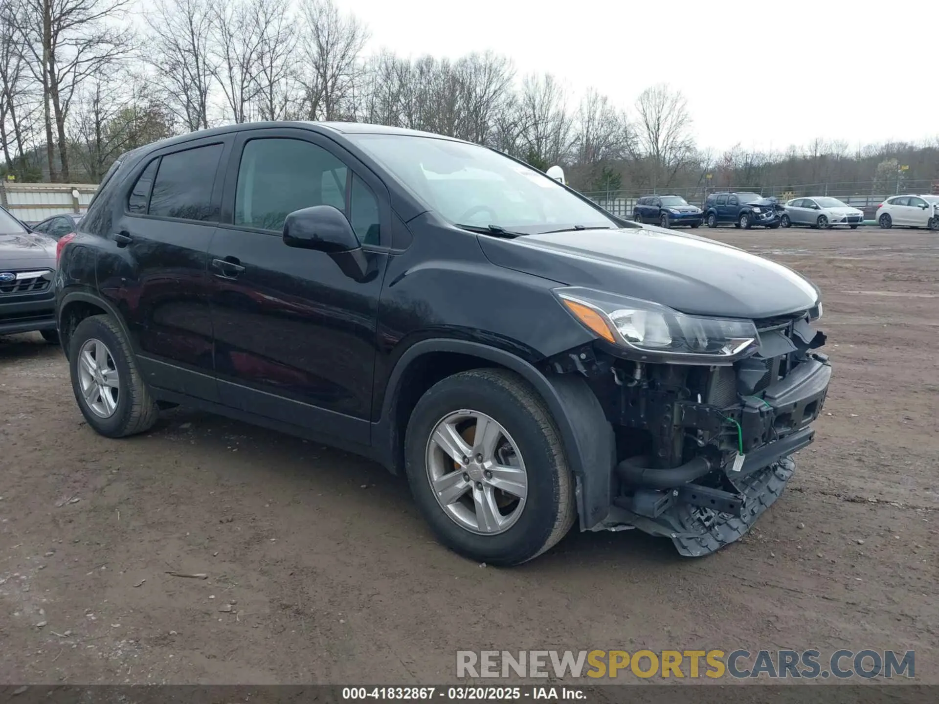 1 fotografías del automóvil dañado 3GNCJKSB1KL386803 CHEVROLET TRAX 2019