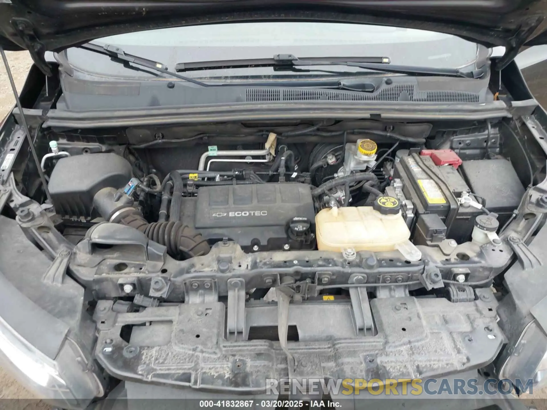 10 fotografías del automóvil dañado 3GNCJKSB1KL386803 CHEVROLET TRAX 2019