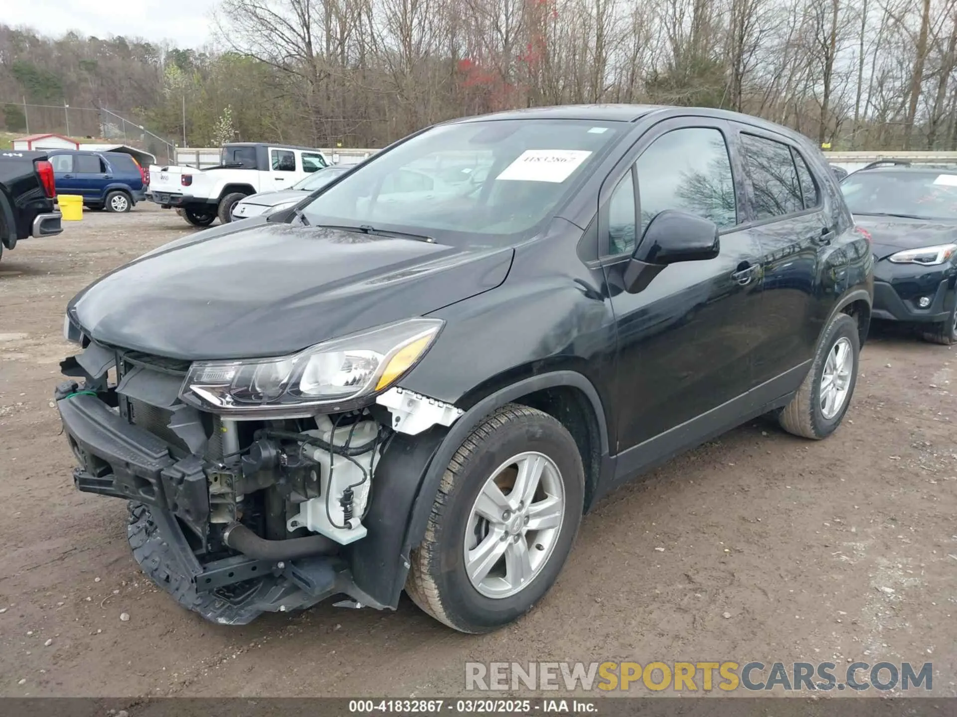 2 fotografías del automóvil dañado 3GNCJKSB1KL386803 CHEVROLET TRAX 2019