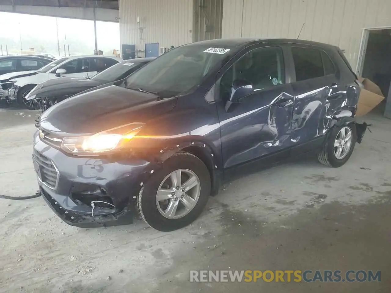 1 fotografías del automóvil dañado 3GNCJKSB3KL240810 CHEVROLET TRAX 2019