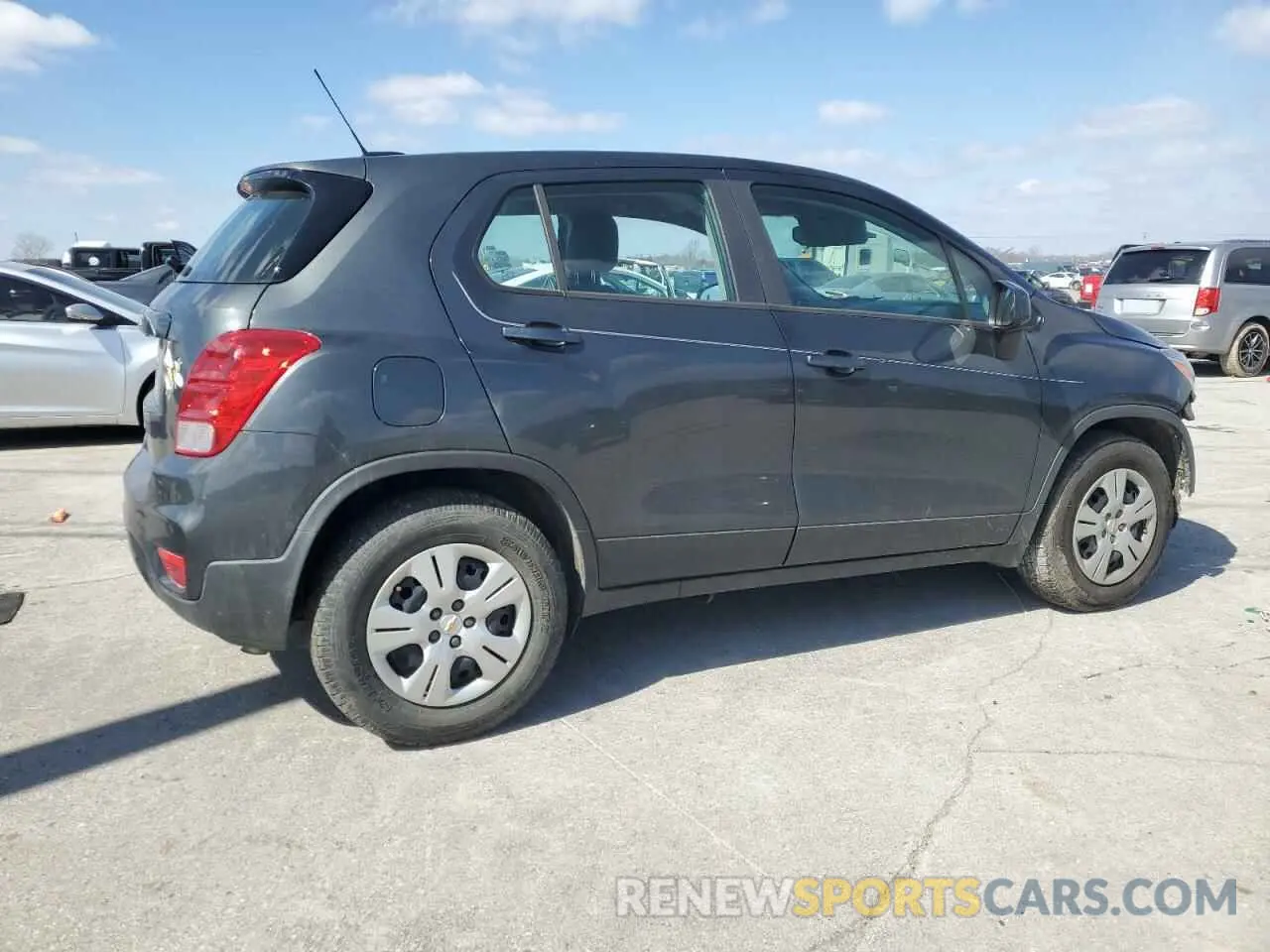 3 fotografías del automóvil dañado 3GNCJKSB4KL175773 CHEVROLET TRAX 2019