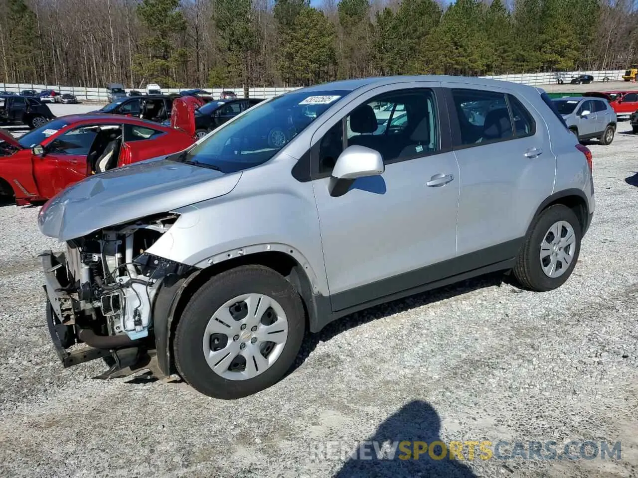 1 fotografías del automóvil dañado 3GNCJKSB5KL120488 CHEVROLET TRAX 2019