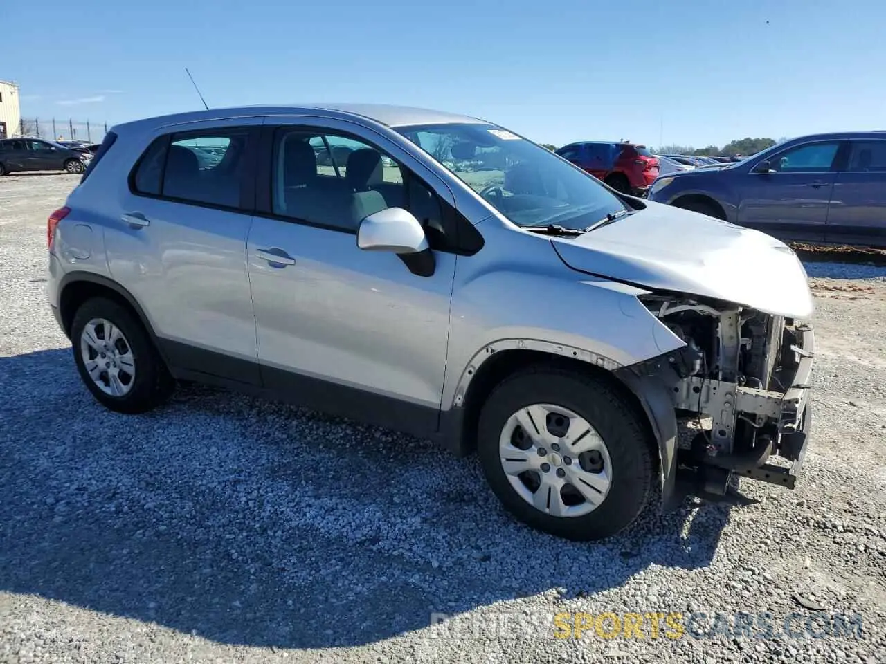 4 fotografías del automóvil dañado 3GNCJKSB5KL120488 CHEVROLET TRAX 2019
