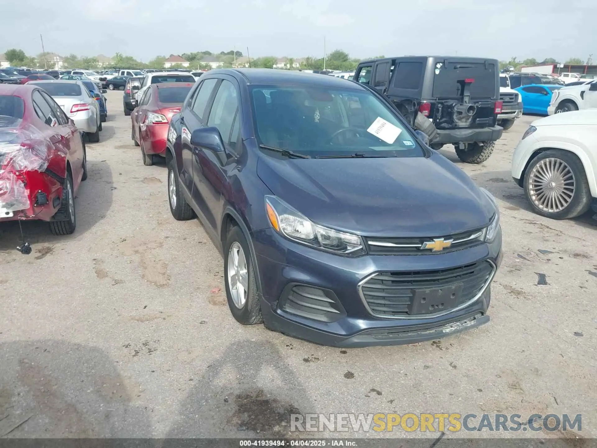 1 fotografías del automóvil dañado 3GNCJKSB5KL233714 CHEVROLET TRAX 2019