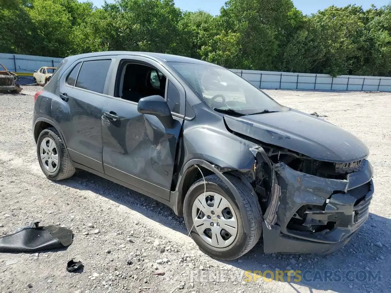 4 fotografías del automóvil dañado 3GNCJKSB6KL149580 CHEVROLET TRAX 2019