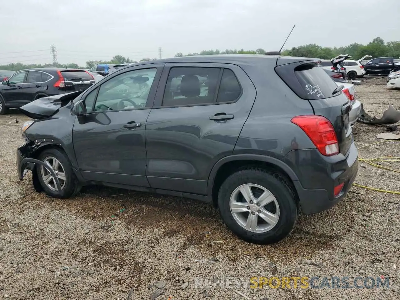 2 fotografías del automóvil dañado 3GNCJKSB6KL383587 CHEVROLET TRAX 2019