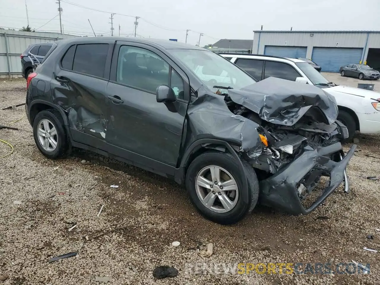 4 fotografías del automóvil dañado 3GNCJKSB6KL383587 CHEVROLET TRAX 2019