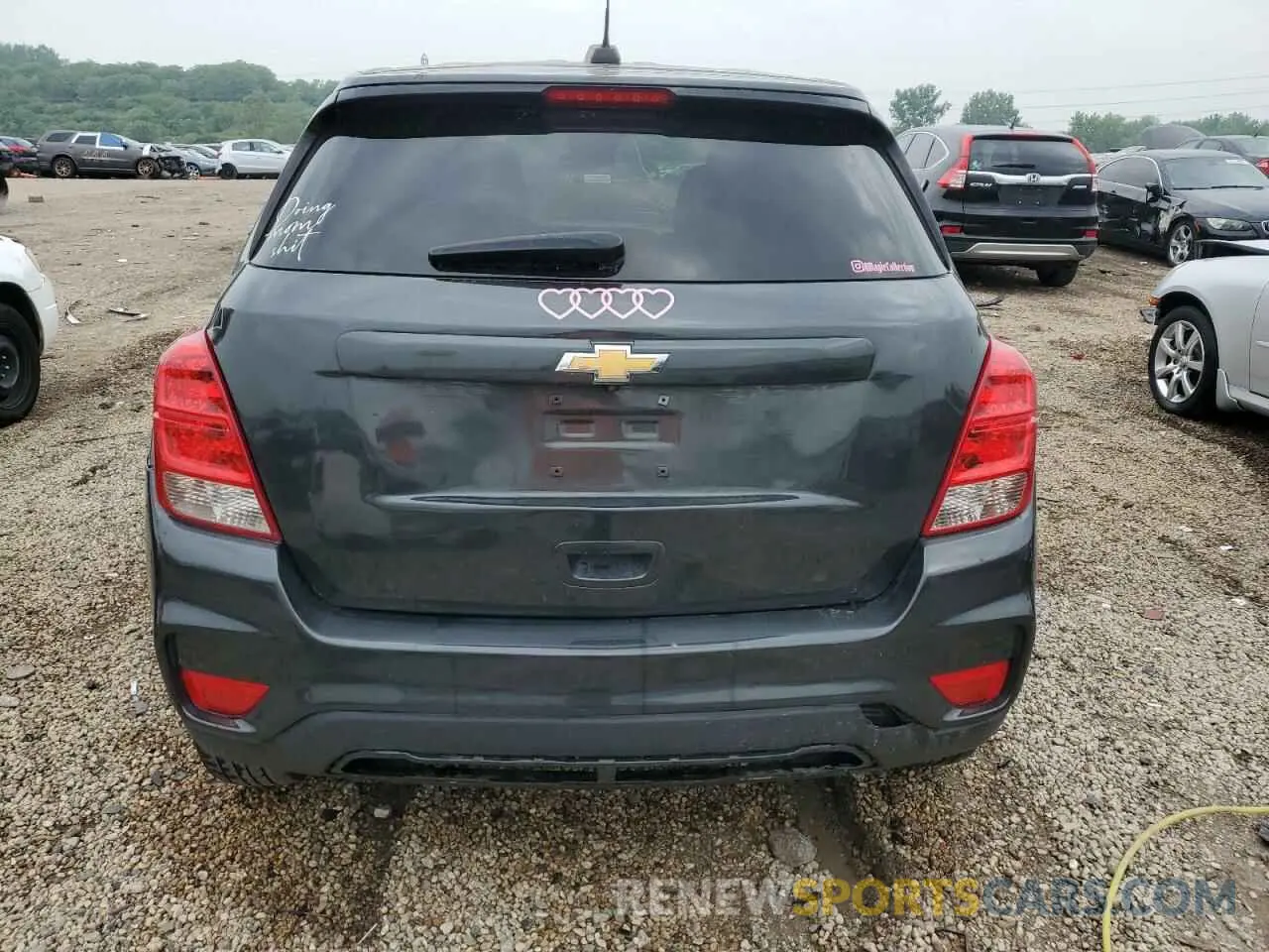 6 fotografías del automóvil dañado 3GNCJKSB6KL383587 CHEVROLET TRAX 2019