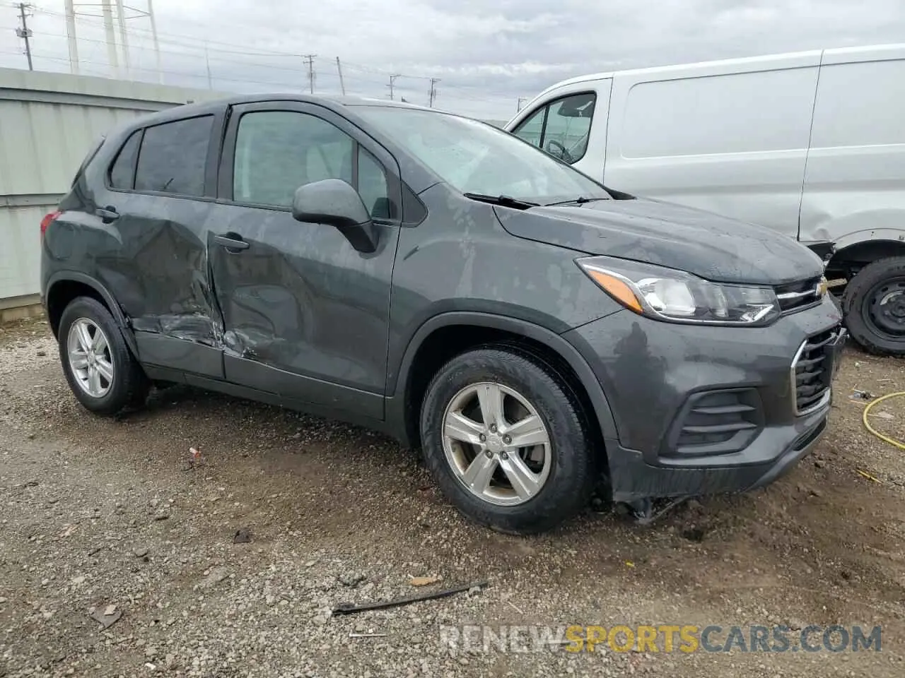 4 fotografías del automóvil dañado 3GNCJKSB7KL208944 CHEVROLET TRAX 2019