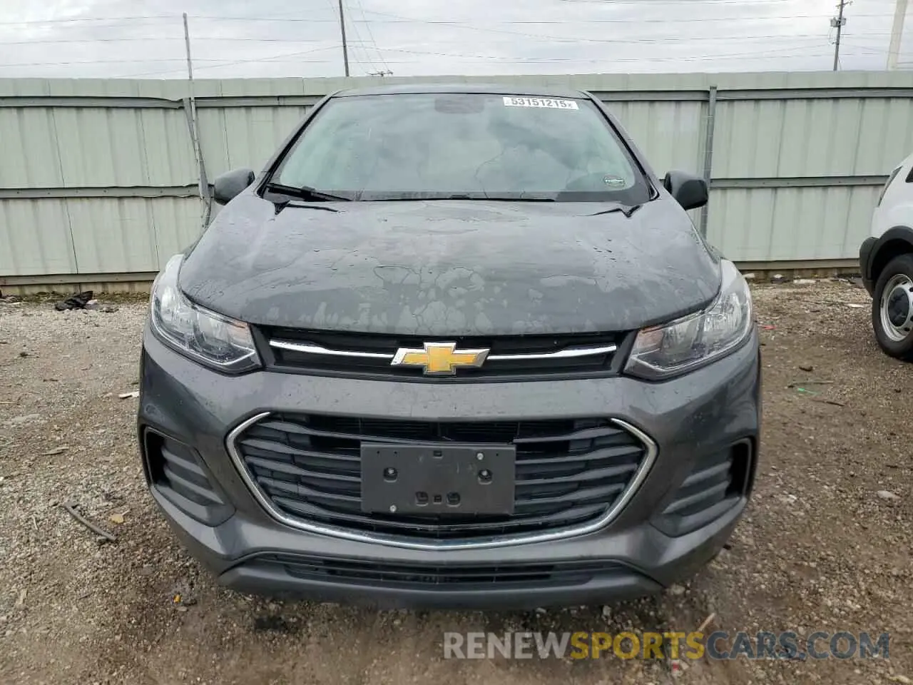 5 fotografías del automóvil dañado 3GNCJKSB7KL208944 CHEVROLET TRAX 2019