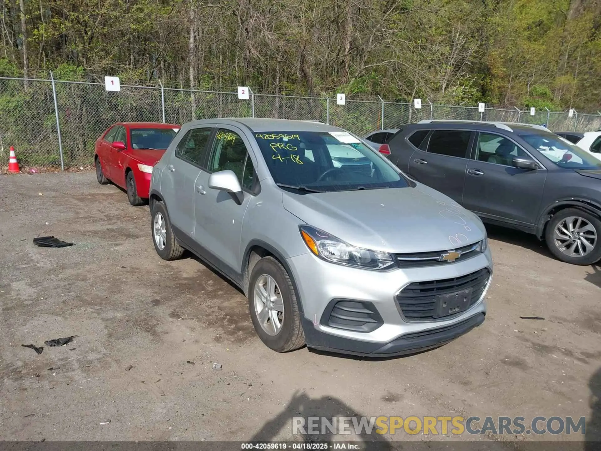1 fotografías del automóvil dañado 3GNCJKSB8KL356021 CHEVROLET TRAX 2019