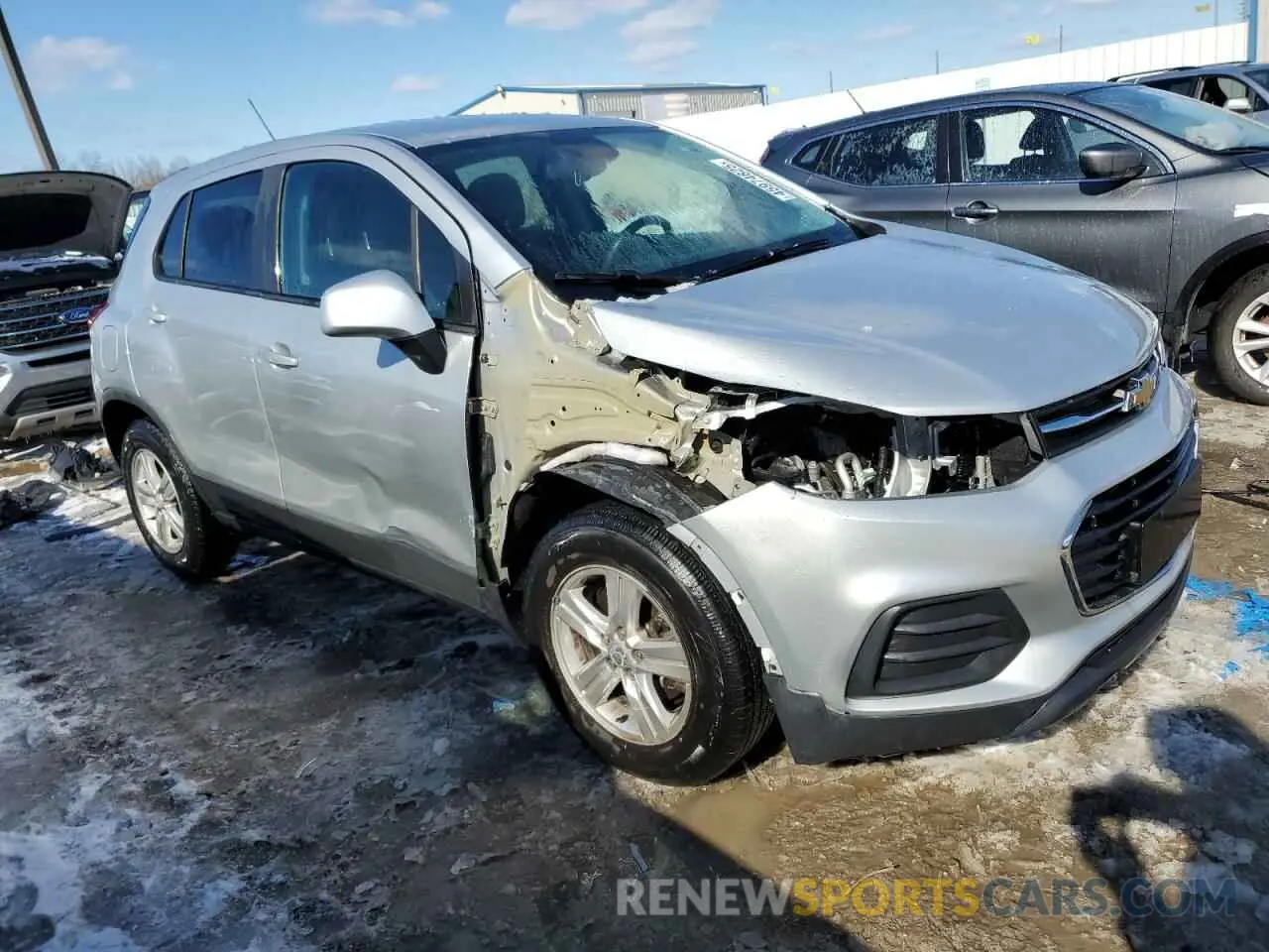 4 fotografías del automóvil dañado 3GNCJKSB8KL405816 CHEVROLET TRAX 2019