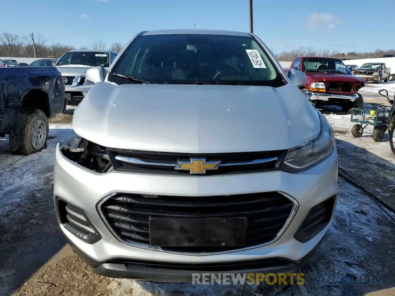 5 fotografías del automóvil dañado 3GNCJKSB8KL405816 CHEVROLET TRAX 2019