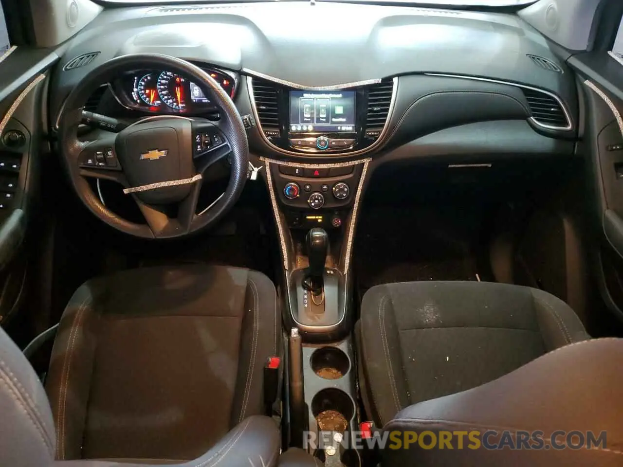 8 fotografías del automóvil dañado 3GNCJKSBXKL326681 CHEVROLET TRAX 2019