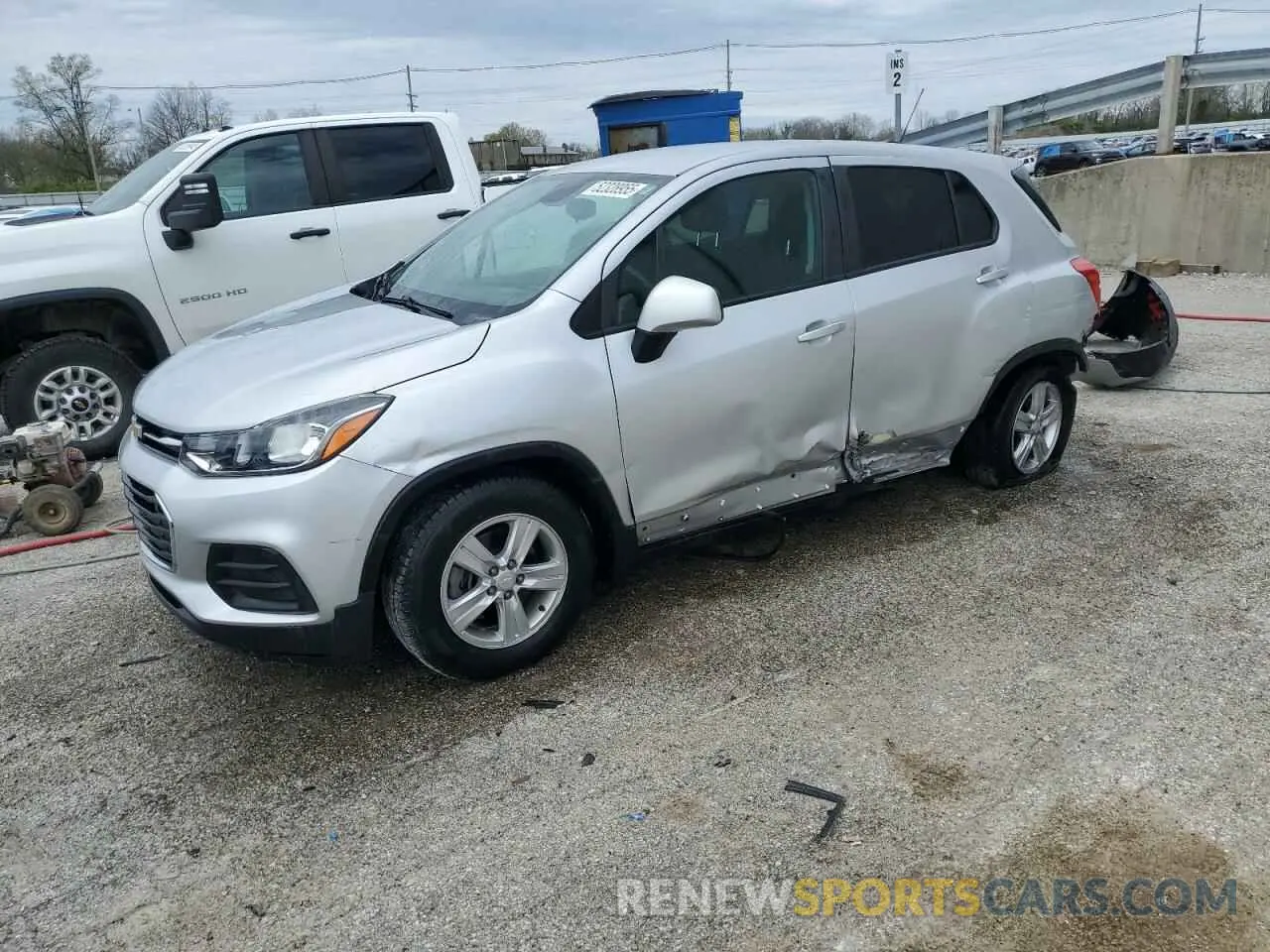 1 fotografías del automóvil dañado 3GNCJKSBXKL401461 CHEVROLET TRAX 2019