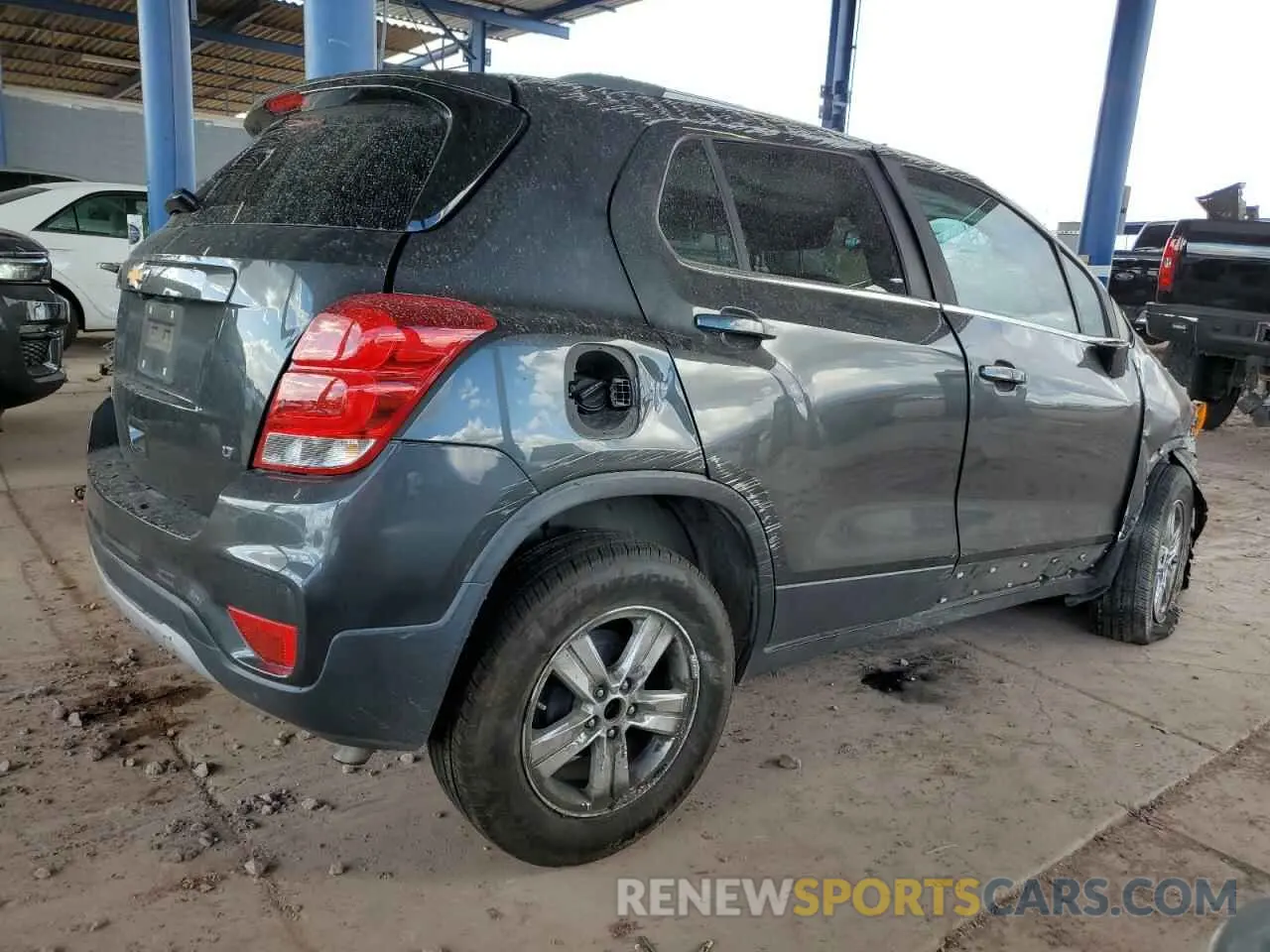 3 fotografías del automóvil dañado 3GNCJLSB0KL135051 CHEVROLET TRAX 2019