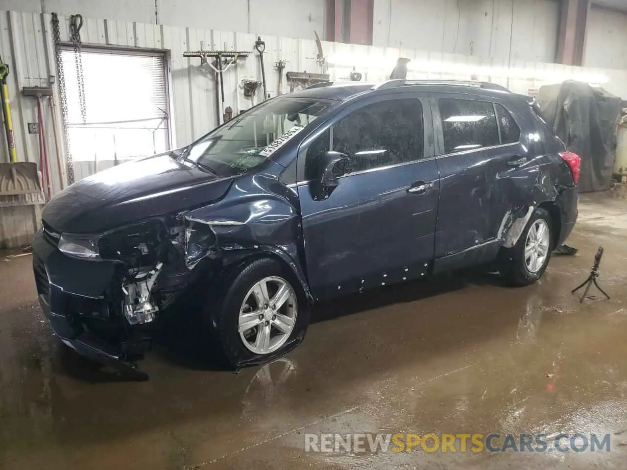 1 fotografías del automóvil dañado 3GNCJLSB0KL205762 CHEVROLET TRAX 2019