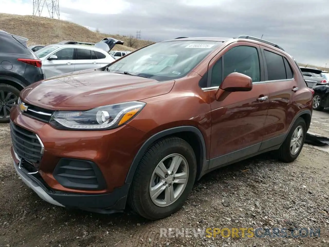 1 fotografías del automóvil dañado 3GNCJLSB2KL264070 CHEVROLET TRAX 2019