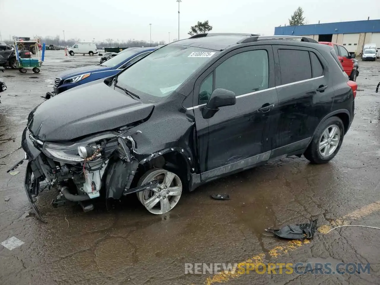 1 fotografías del automóvil dañado 3GNCJLSB3KL260643 CHEVROLET TRAX 2019