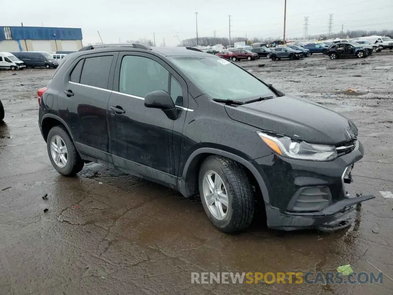 4 fotografías del automóvil dañado 3GNCJLSB3KL260643 CHEVROLET TRAX 2019