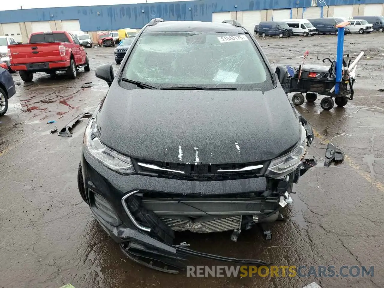 5 fotografías del automóvil dañado 3GNCJLSB3KL260643 CHEVROLET TRAX 2019