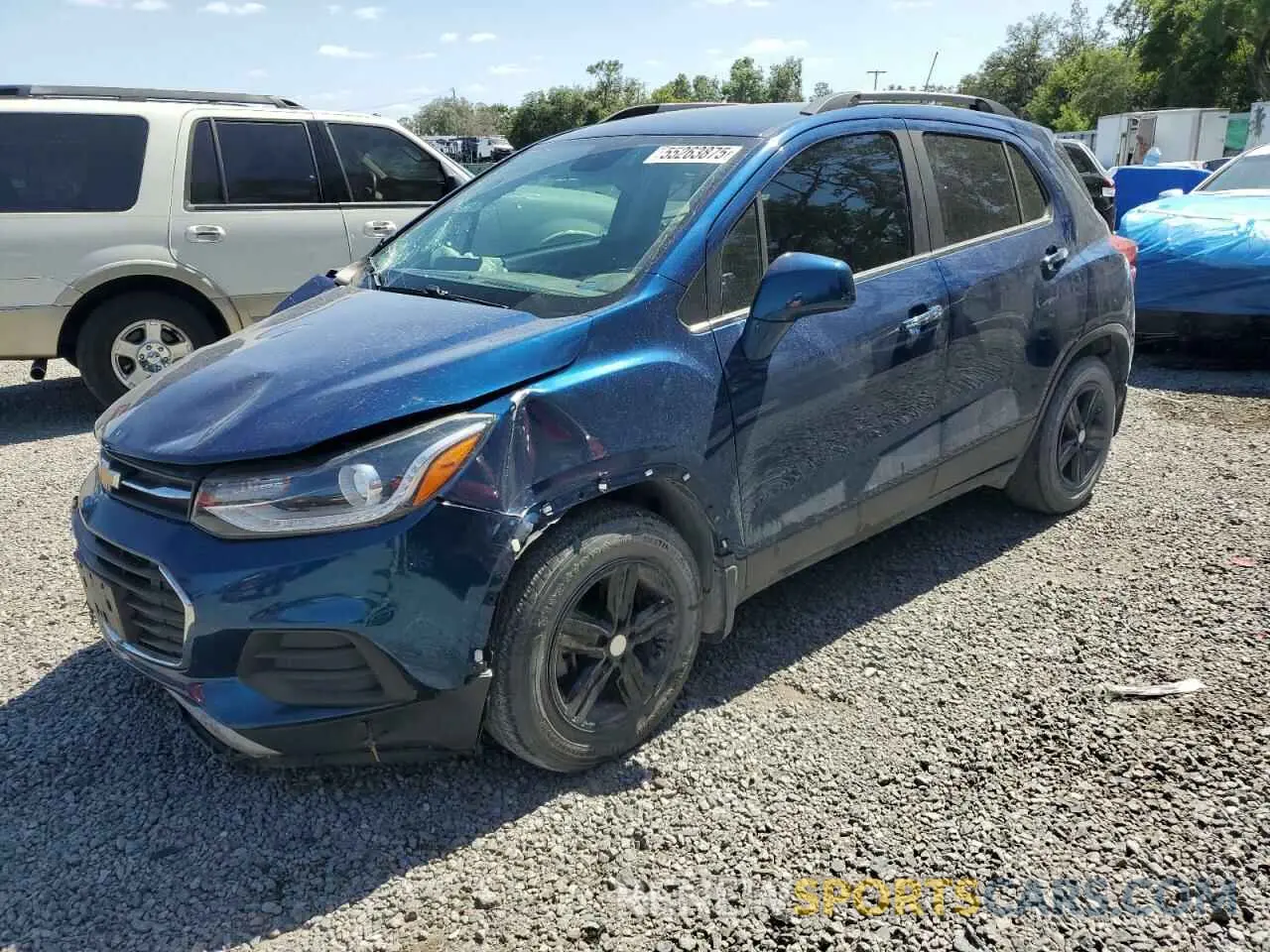 1 fotografías del automóvil dañado 3GNCJLSB4KL346169 CHEVROLET TRAX 2019