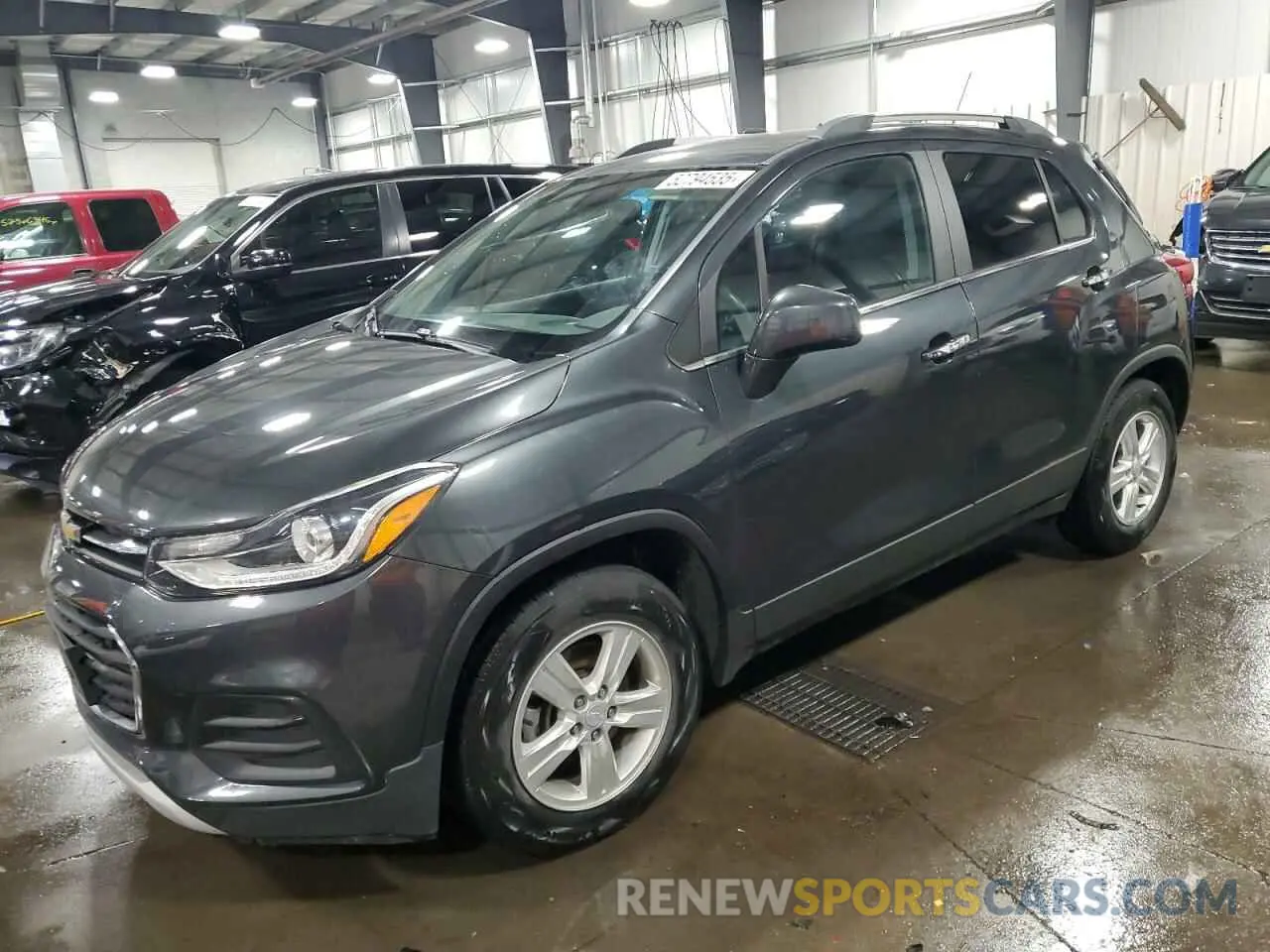 1 fotografías del automóvil dañado 3GNCJLSB6KL125382 CHEVROLET TRAX 2019