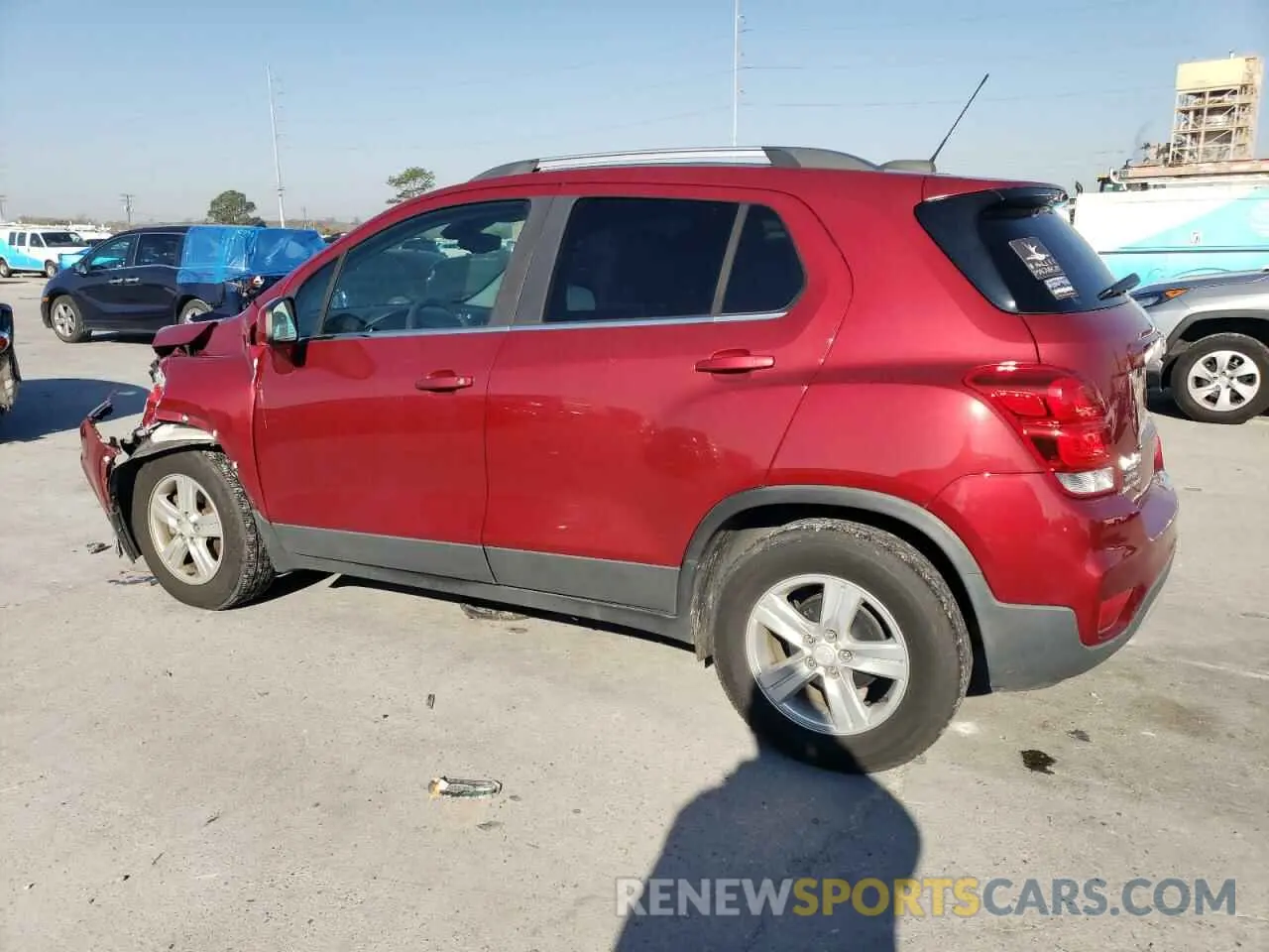 2 fotografías del automóvil dañado 3GNCJLSB6KL214272 CHEVROLET TRAX 2019