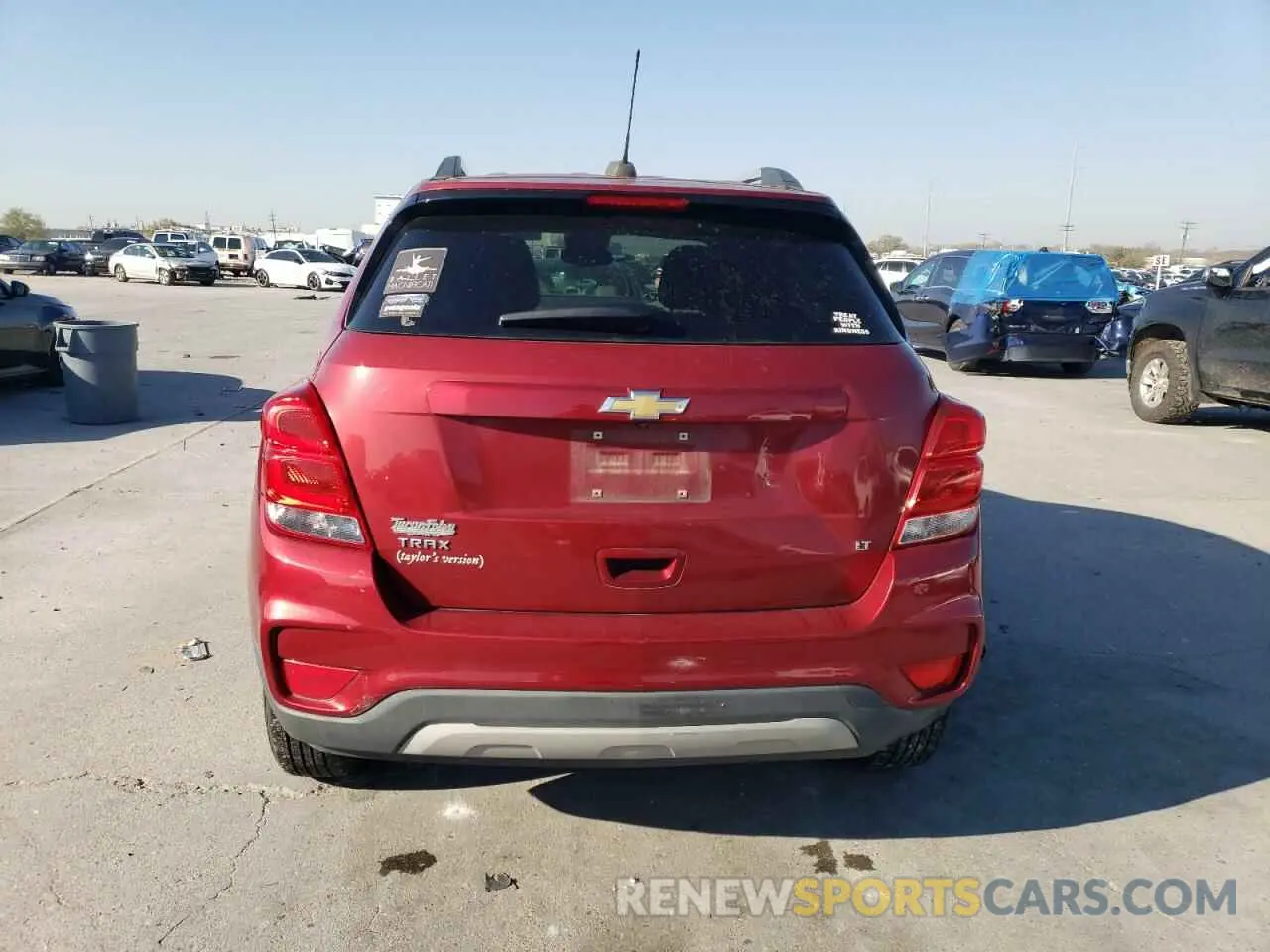 6 fotografías del automóvil dañado 3GNCJLSB6KL214272 CHEVROLET TRAX 2019