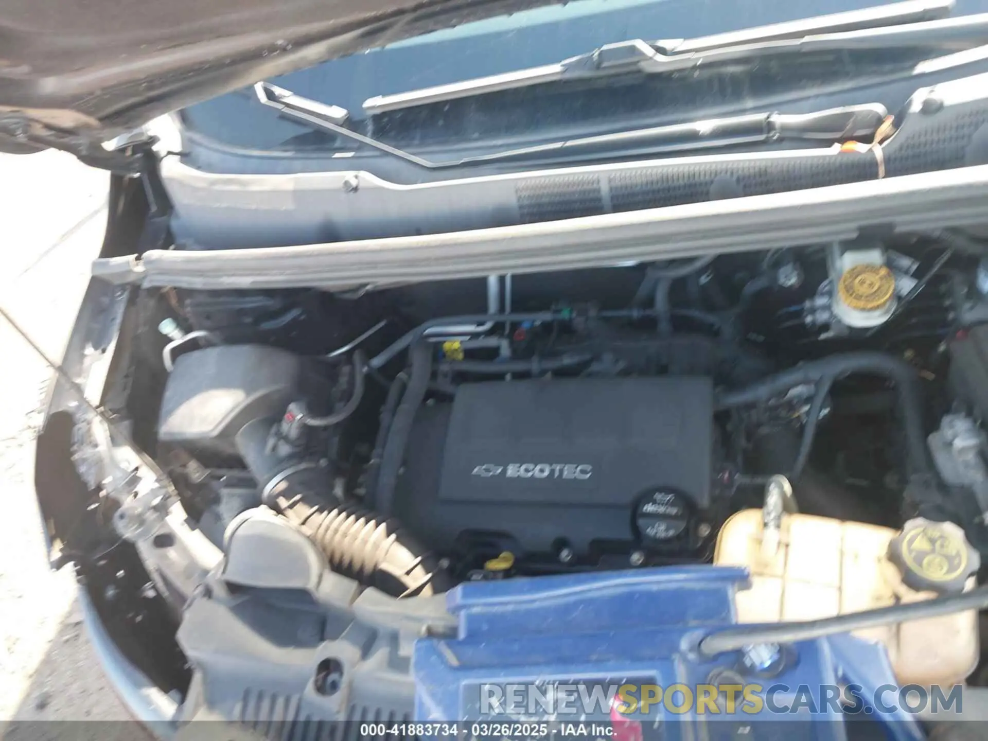 10 fotografías del automóvil dañado 3GNCJLSB6KL309916 CHEVROLET TRAX 2019