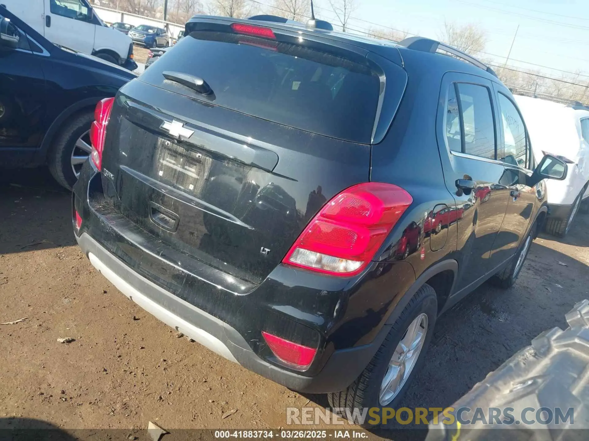 4 fotografías del automóvil dañado 3GNCJLSB6KL309916 CHEVROLET TRAX 2019