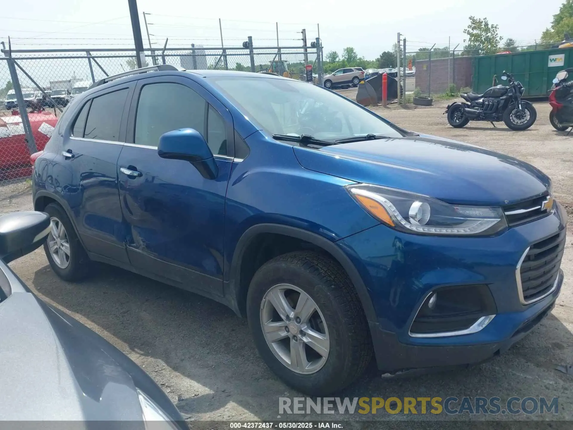 1 fotografías del automóvil dañado 3GNCJLSB7KL287599 CHEVROLET TRAX 2019