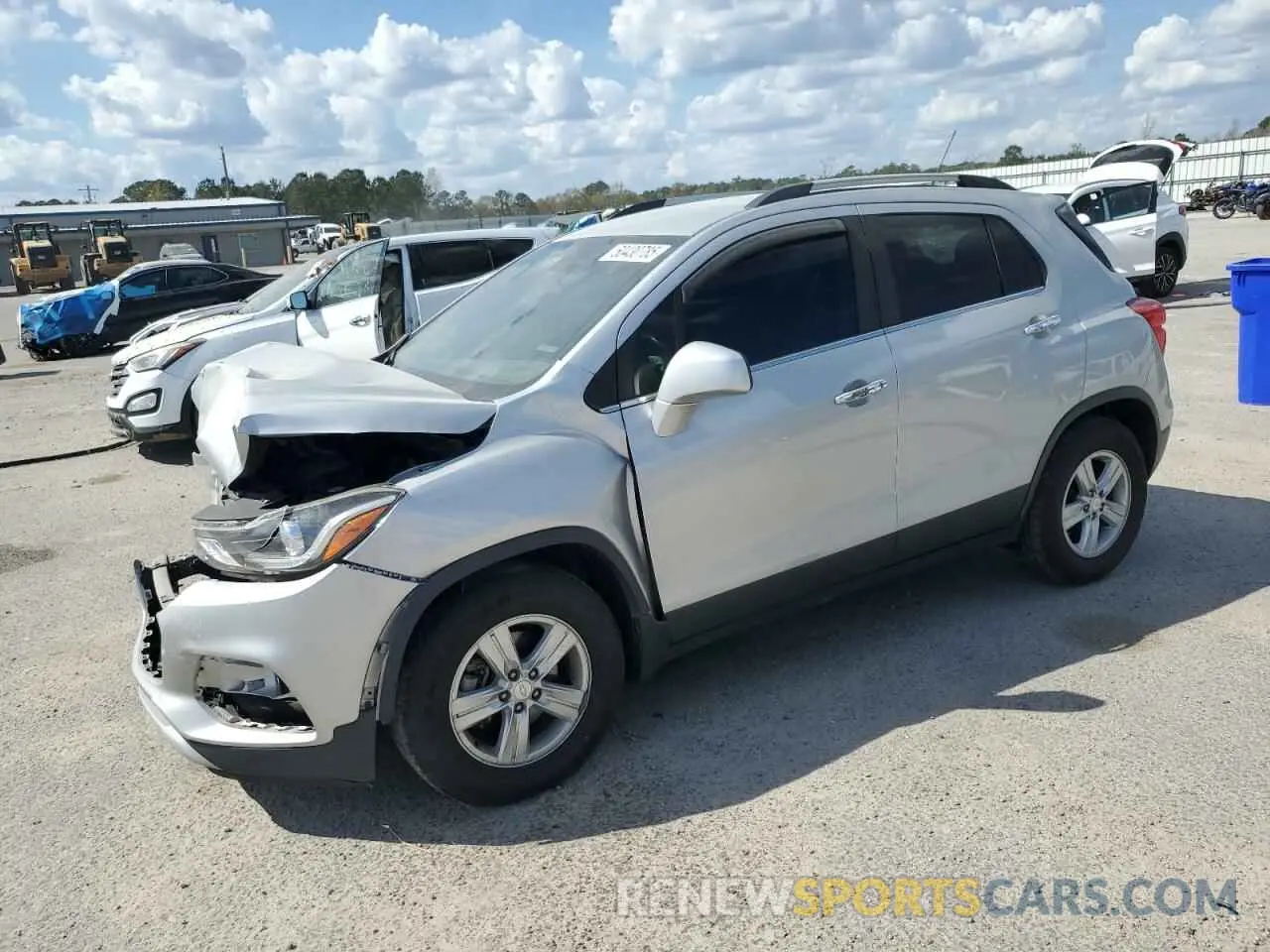 1 fotografías del automóvil dañado 3GNCJLSB8KL198706 CHEVROLET TRAX 2019