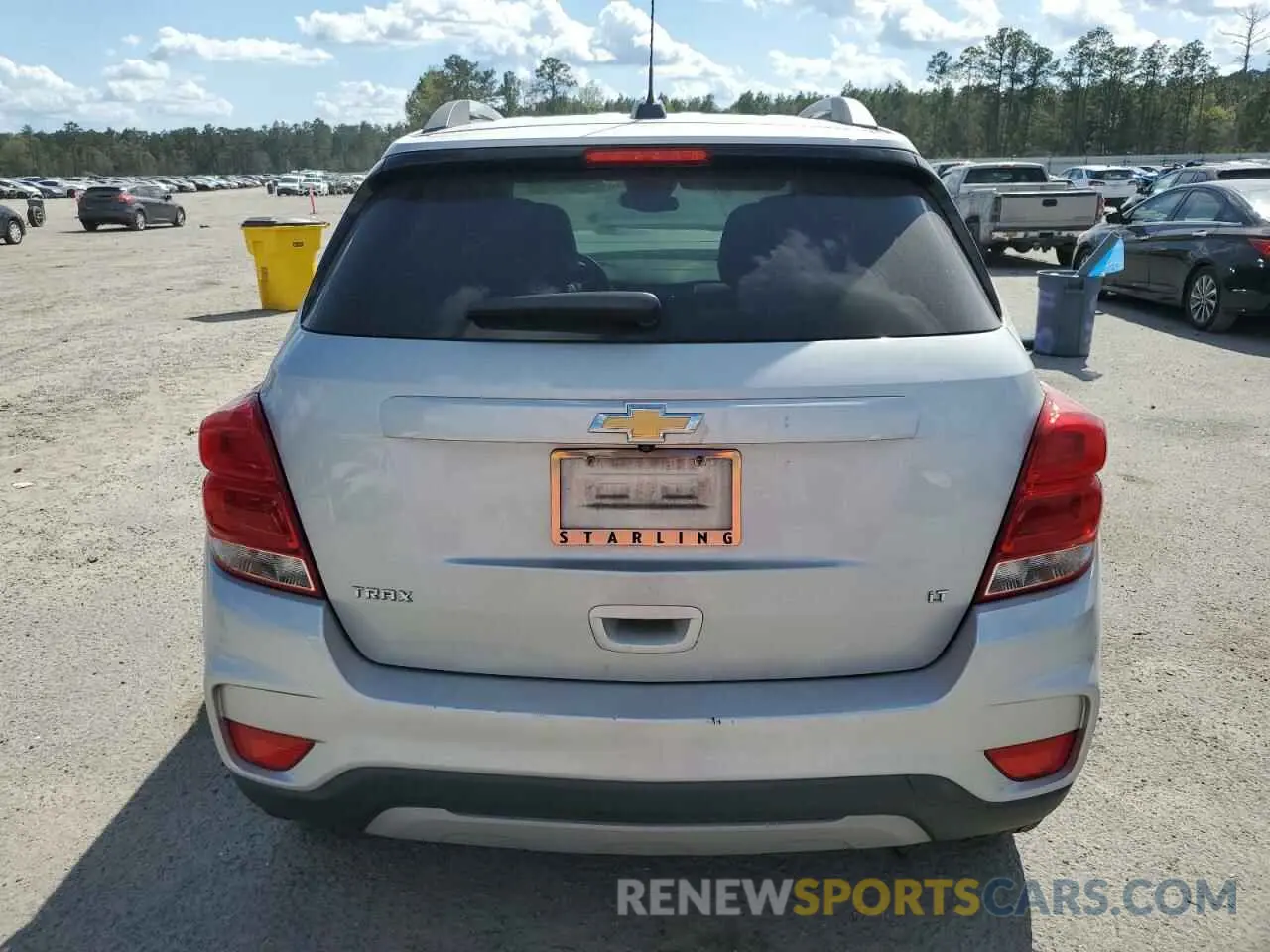 6 fotografías del automóvil dañado 3GNCJLSB8KL198706 CHEVROLET TRAX 2019
