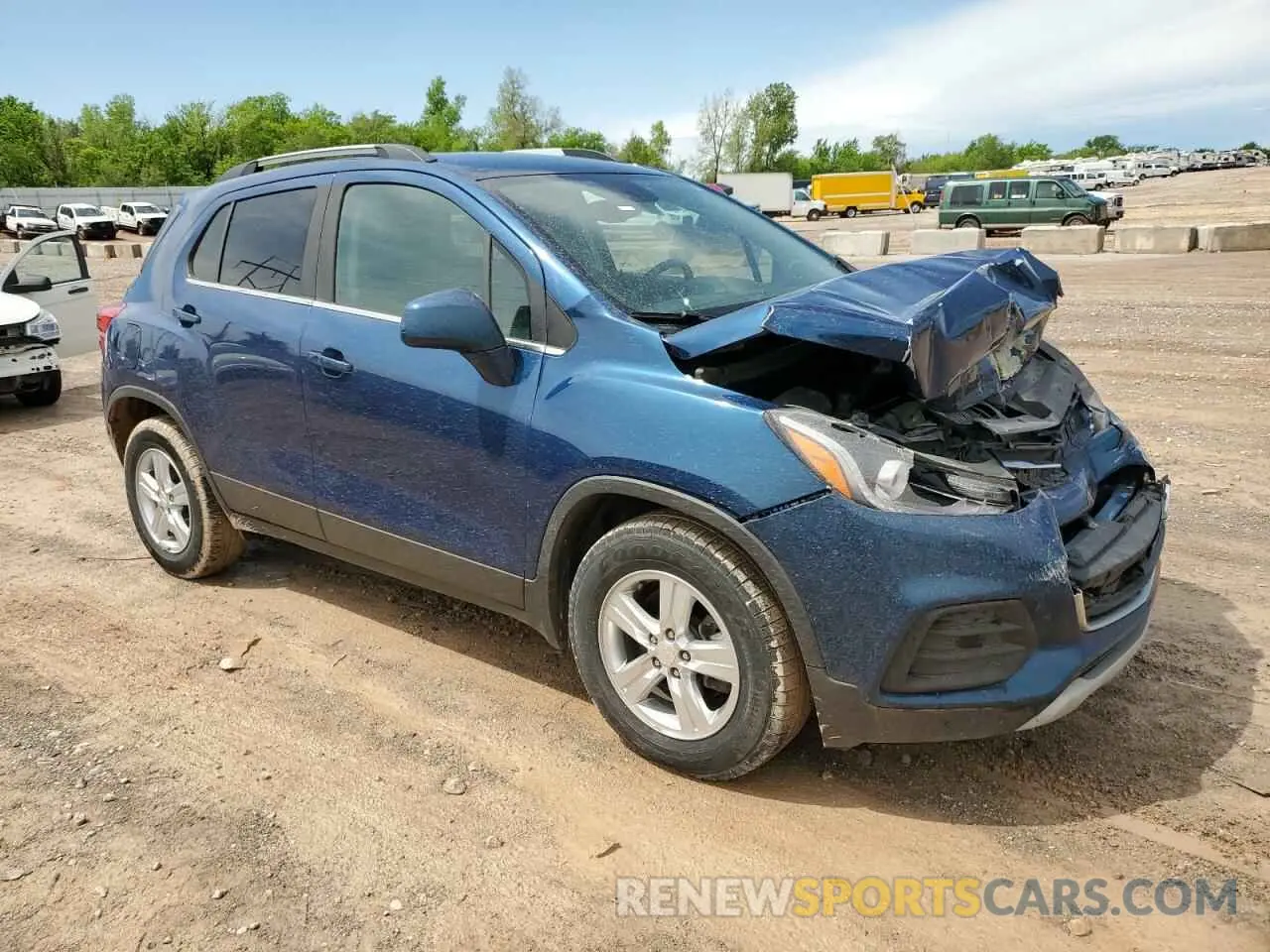 4 fotografías del automóvil dañado 3GNCJLSB8KL294240 CHEVROLET TRAX 2019
