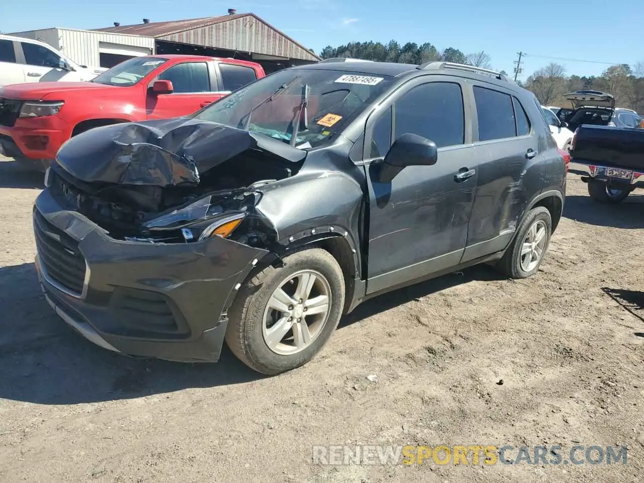 1 fotografías del automóvil dañado 3GNCJLSBXKL251650 CHEVROLET TRAX 2019
