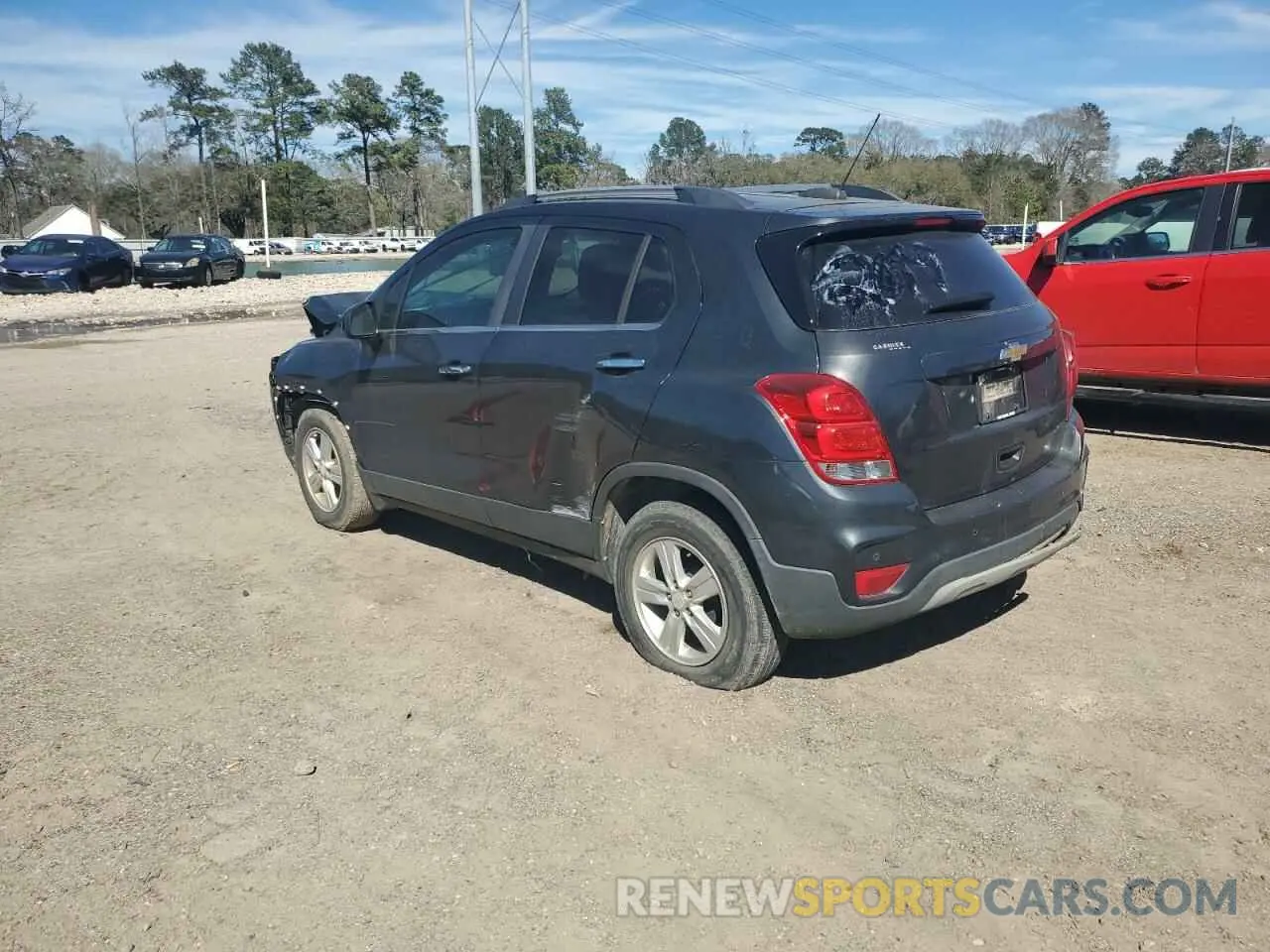 2 fotografías del automóvil dañado 3GNCJLSBXKL251650 CHEVROLET TRAX 2019
