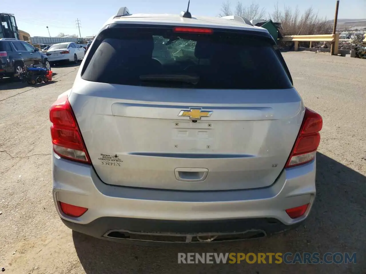 6 fotografías del automóvil dañado 3GNCJLSBXKL401885 CHEVROLET TRAX 2019