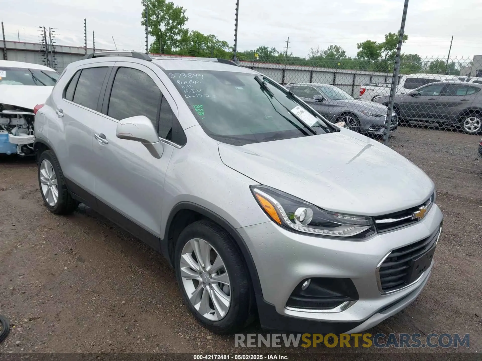 1 fotografías del automóvil dañado 3GNCJMSB7KL405558 CHEVROLET TRAX 2019