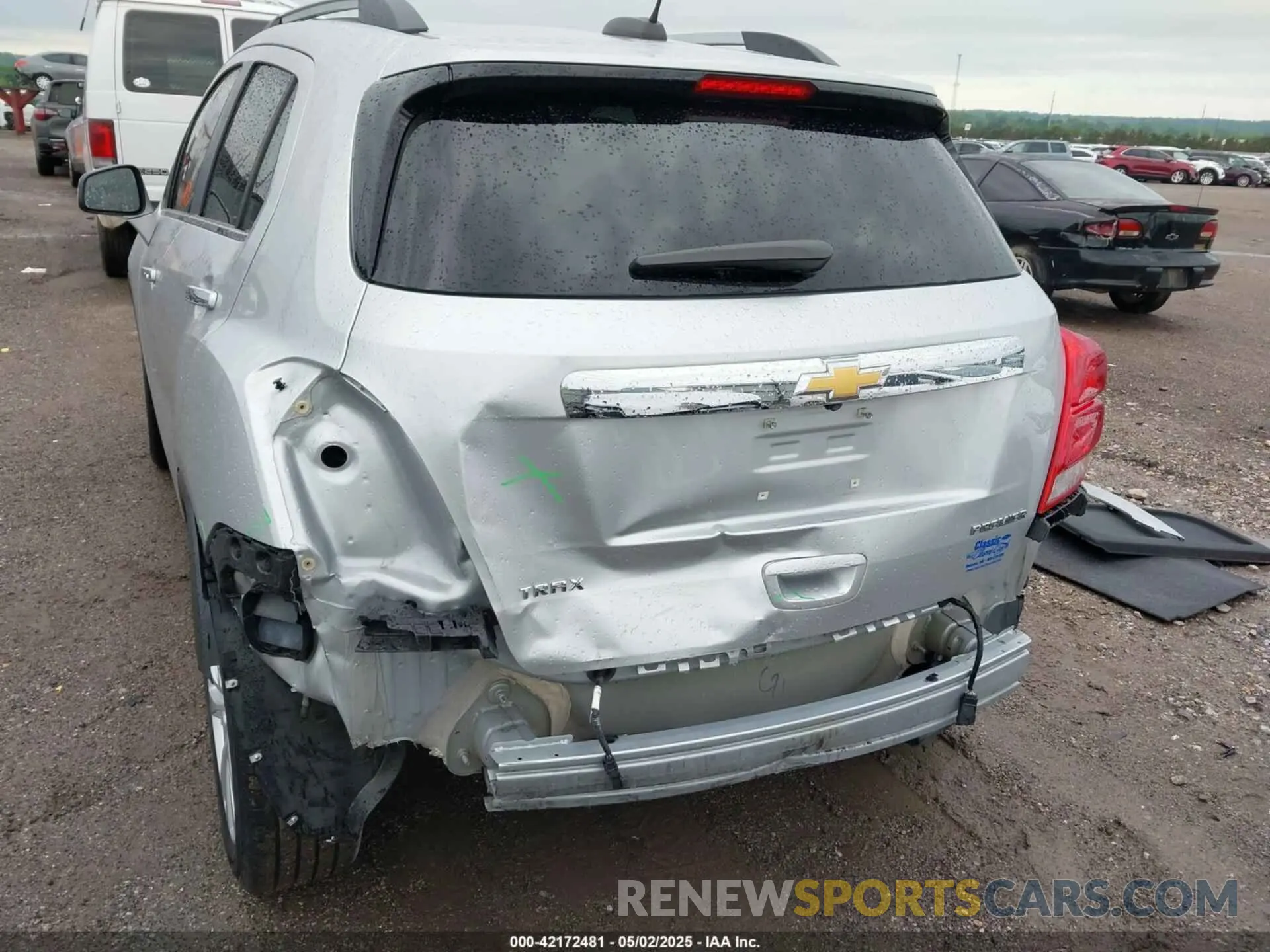 6 fotografías del automóvil dañado 3GNCJMSB7KL405558 CHEVROLET TRAX 2019