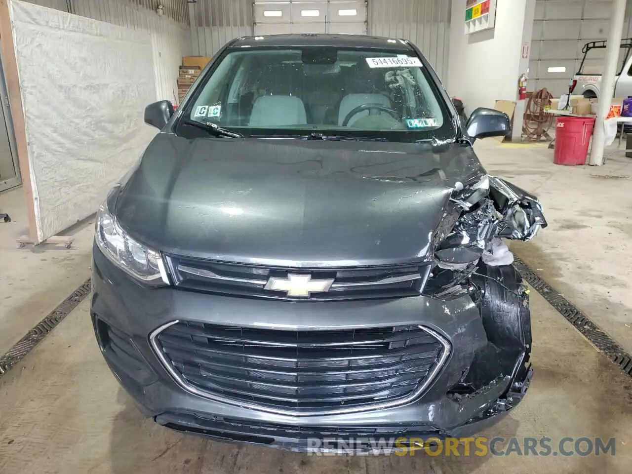 5 fotografías del automóvil dañado 3GNCJNSB2KL402153 CHEVROLET TRAX 2019