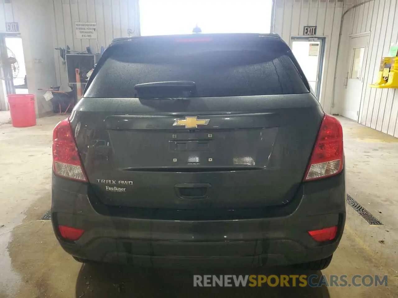 6 fotografías del automóvil dañado 3GNCJNSB2KL402153 CHEVROLET TRAX 2019